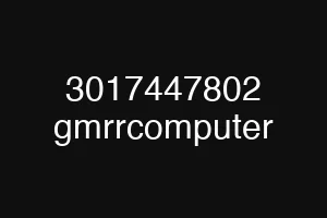 3017447802 gmrrcomputer